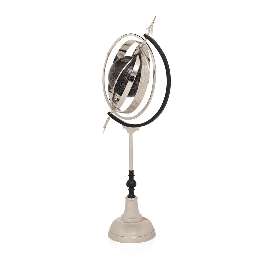 MAUKRAL GLOBE DECO SILVER