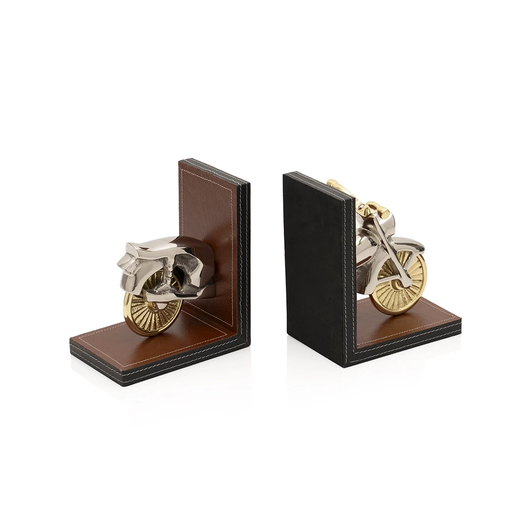 YTERO BOOKENDS BROWN