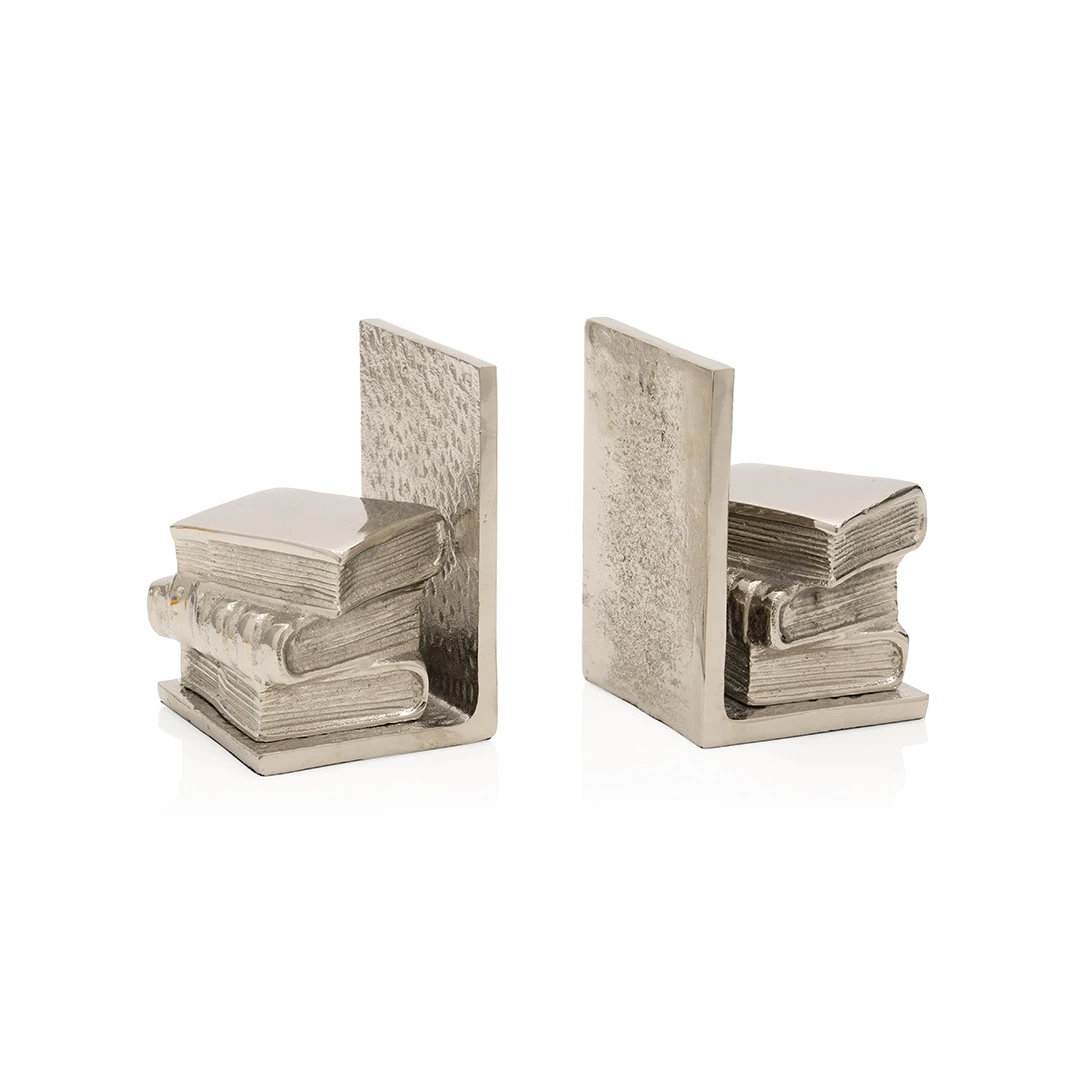 TIIVAN BOOKENDS SILVER