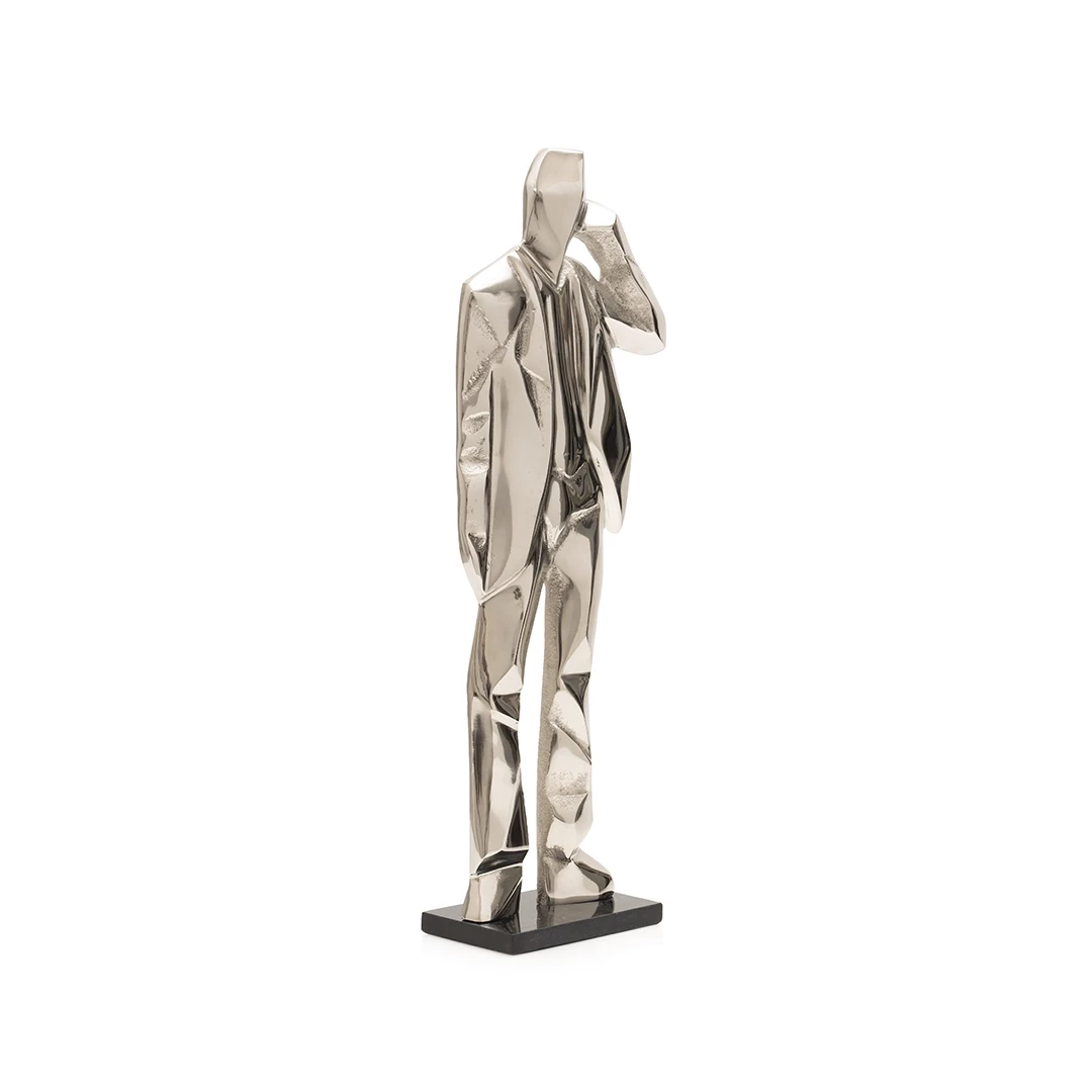 SAVIIN SCULPTURE SILVER