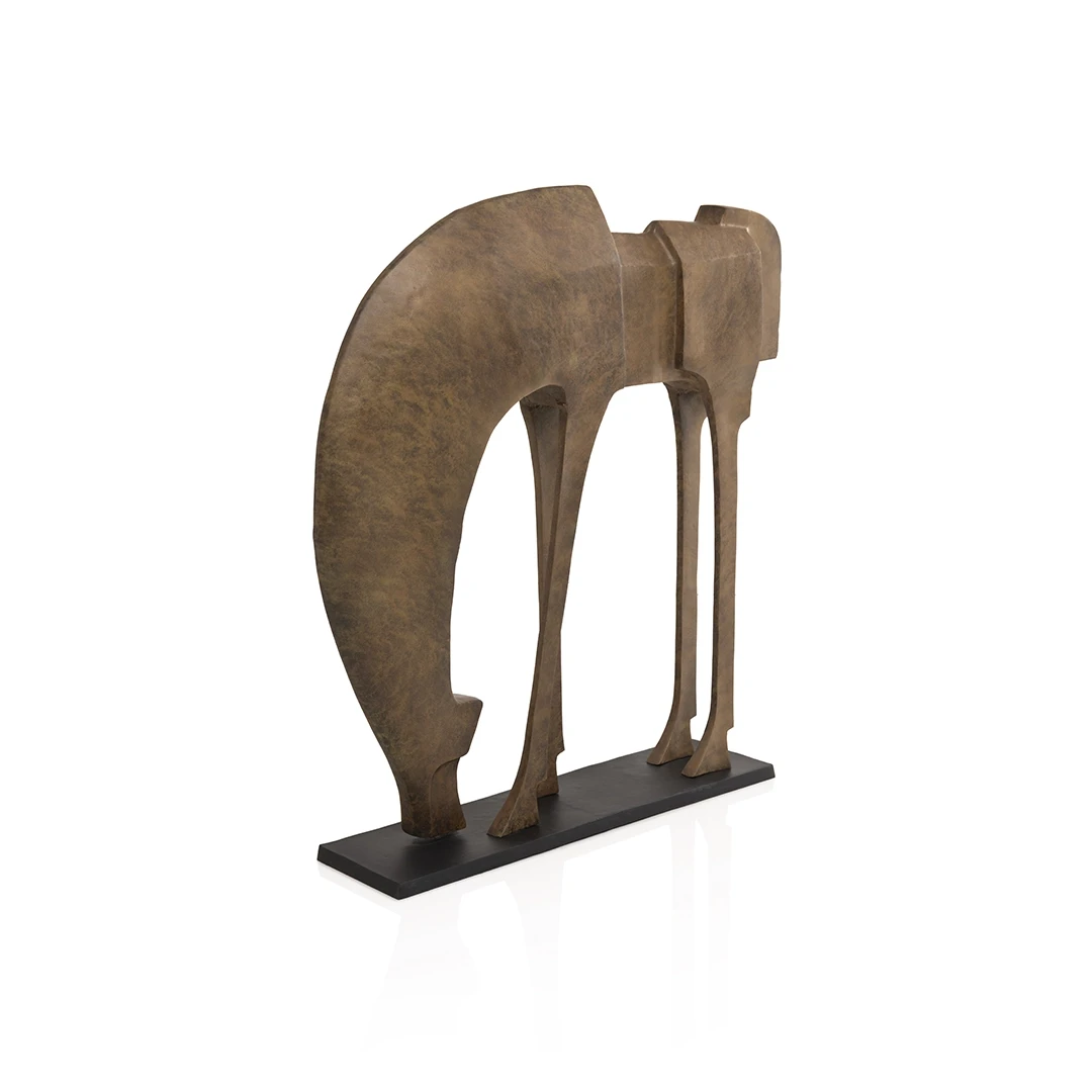 MABOKO HORSE DECO GOLD