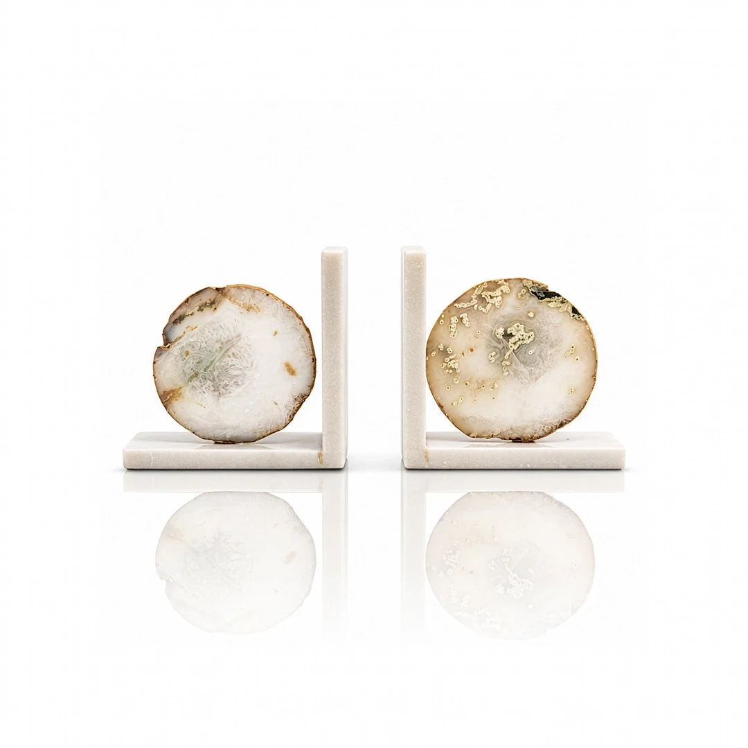 OLILA BOOKEND - WHITE