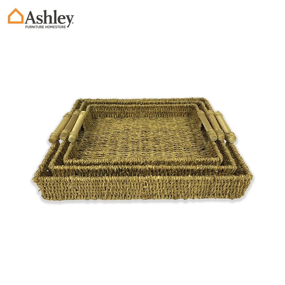 TRAY SET 3PCS - BEIGE