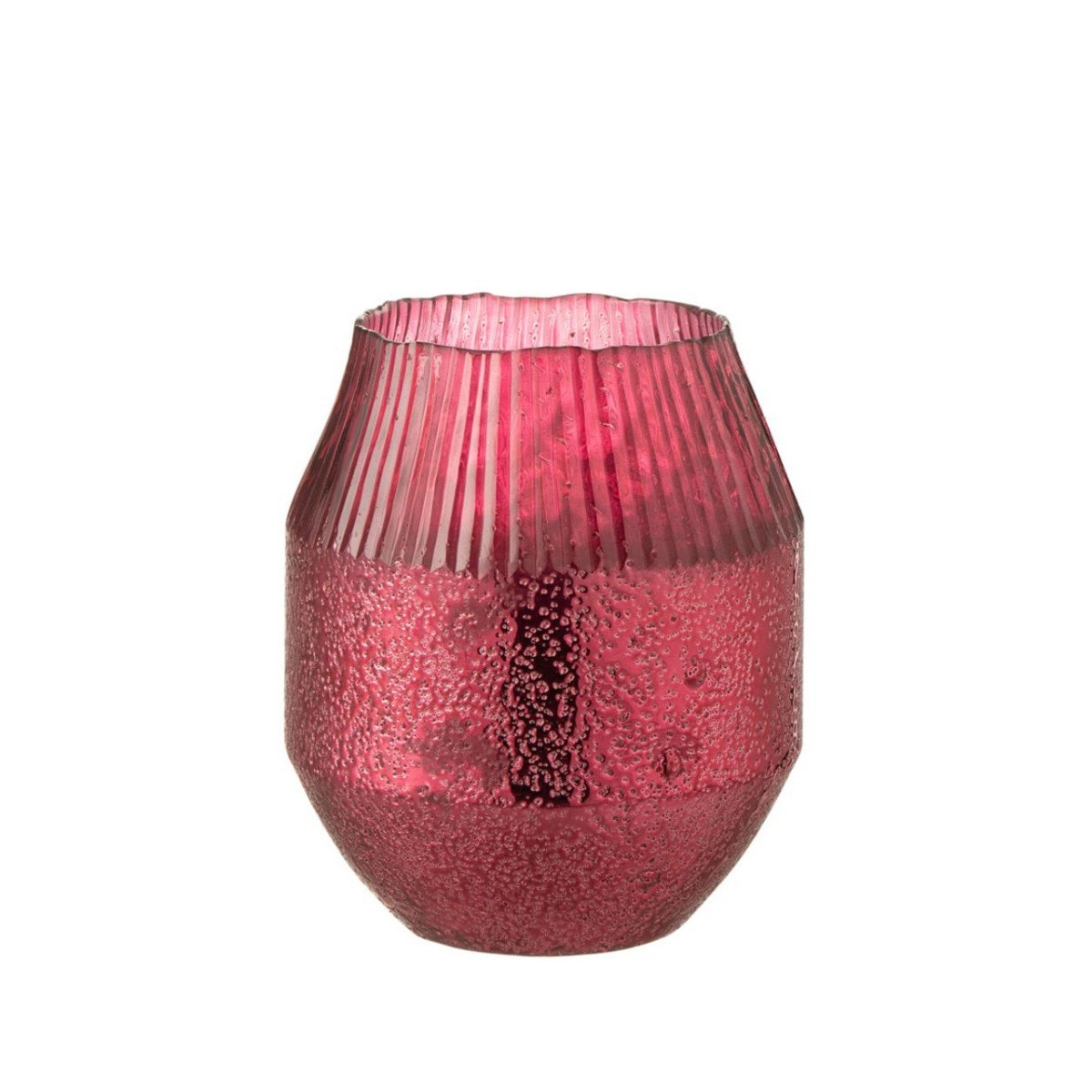 VORNA CANDLE HOLDER LARGE MADE FROM GLASS