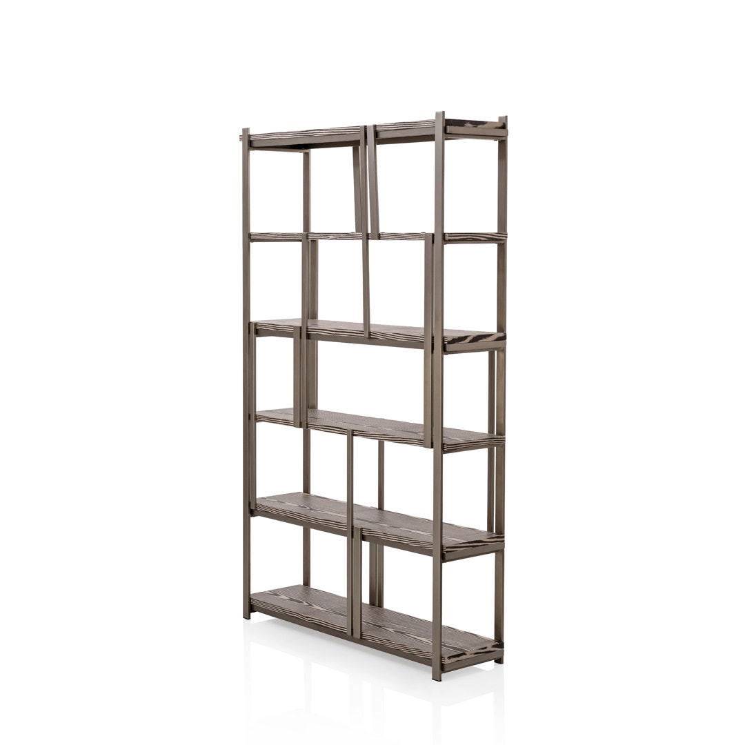 KRISTA BOOK SHELF MADE FROM ENGINEERED WOOD,METAL