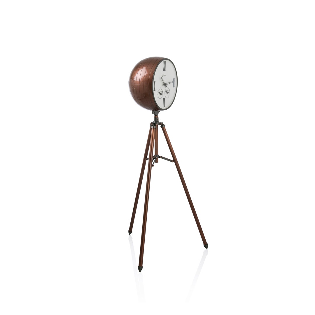 CABRINA FLOOR CLOCK MADE FROM METAL,METAL,GLASS
