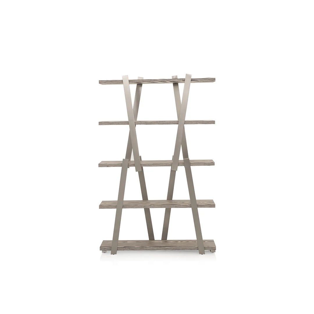 STANISLAS BOOK SHELF MADE FROM WOOD,METAL