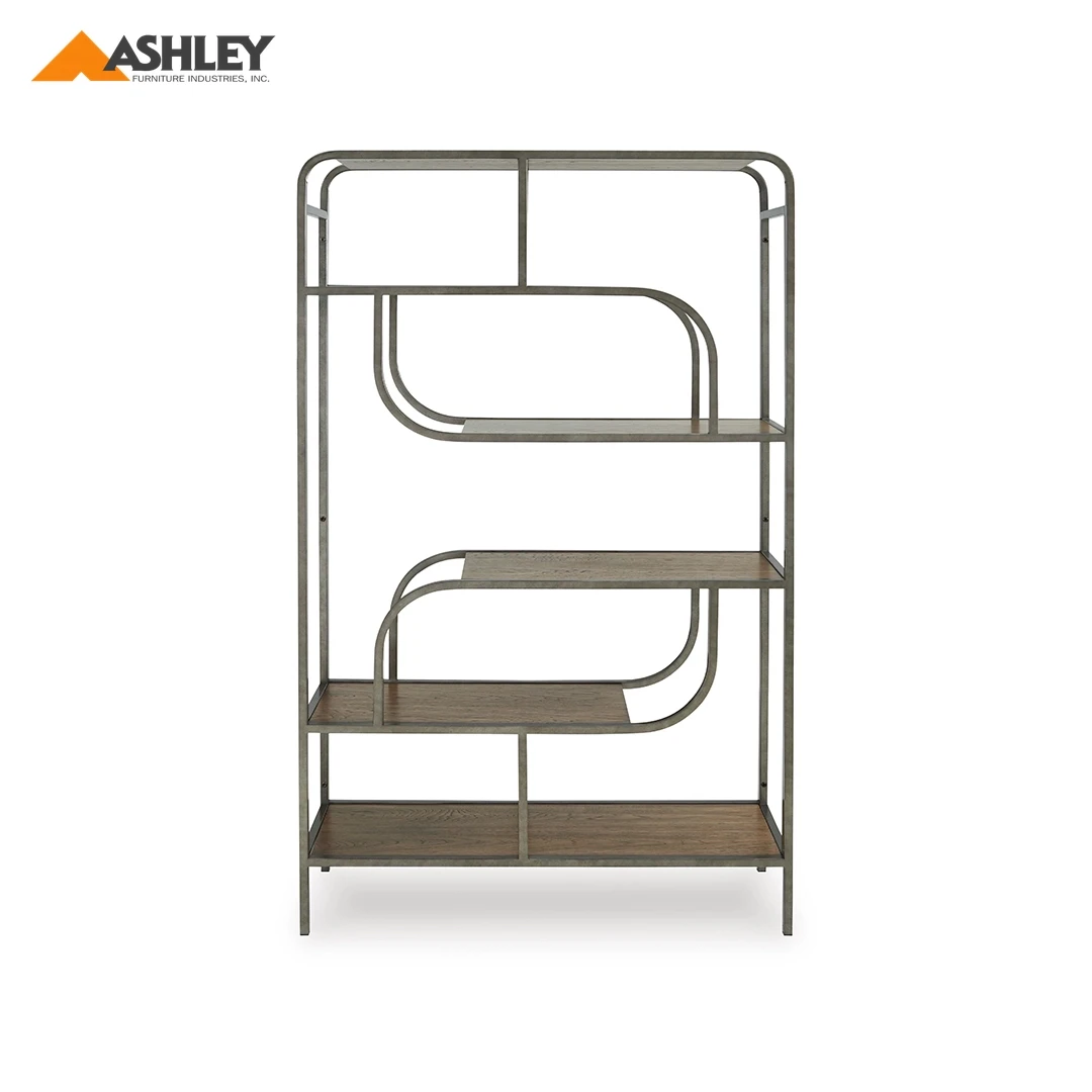 JADDON BOOK SHELF - BROWN