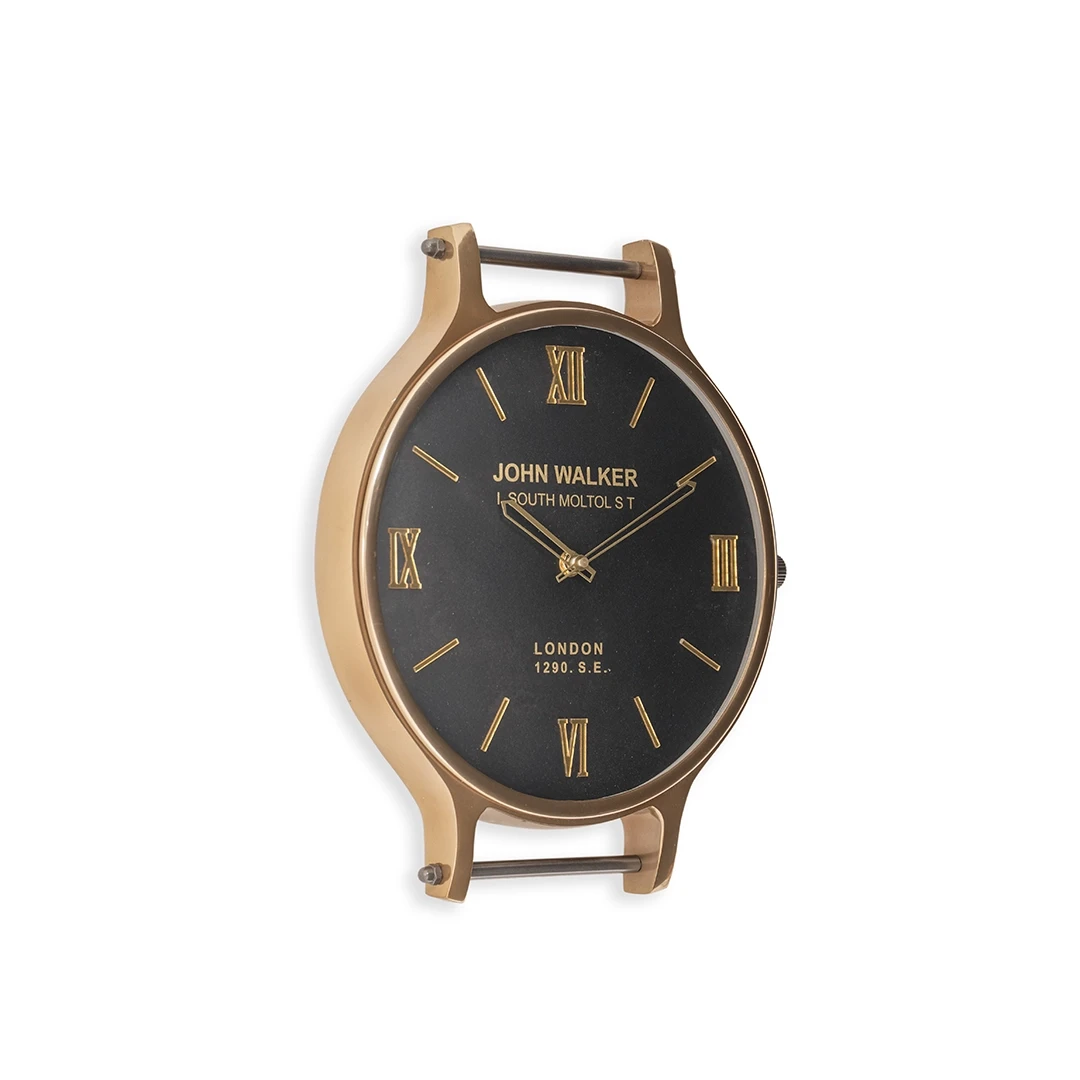 WALL CLOCK BLACK