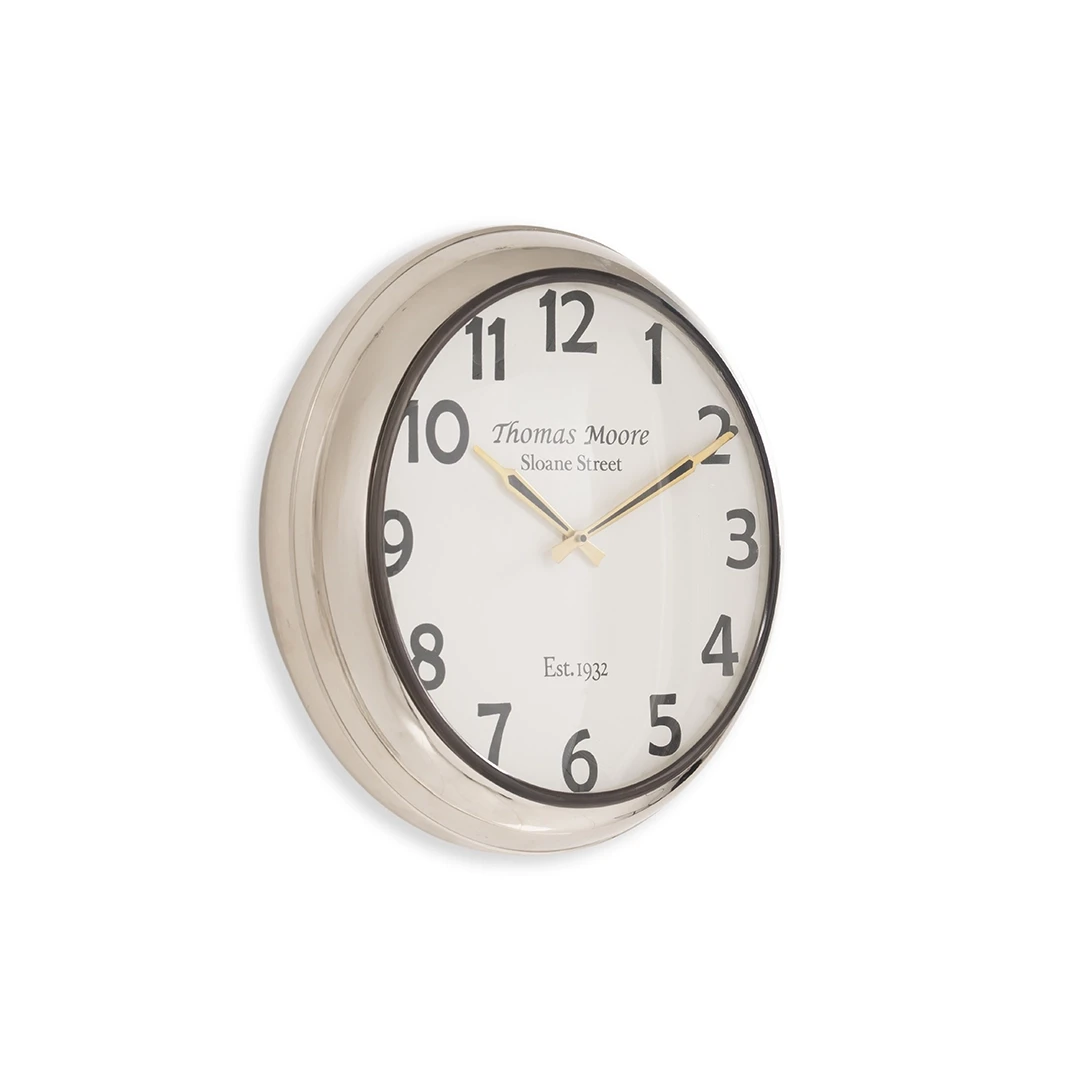 WALL CLOCK WHITE