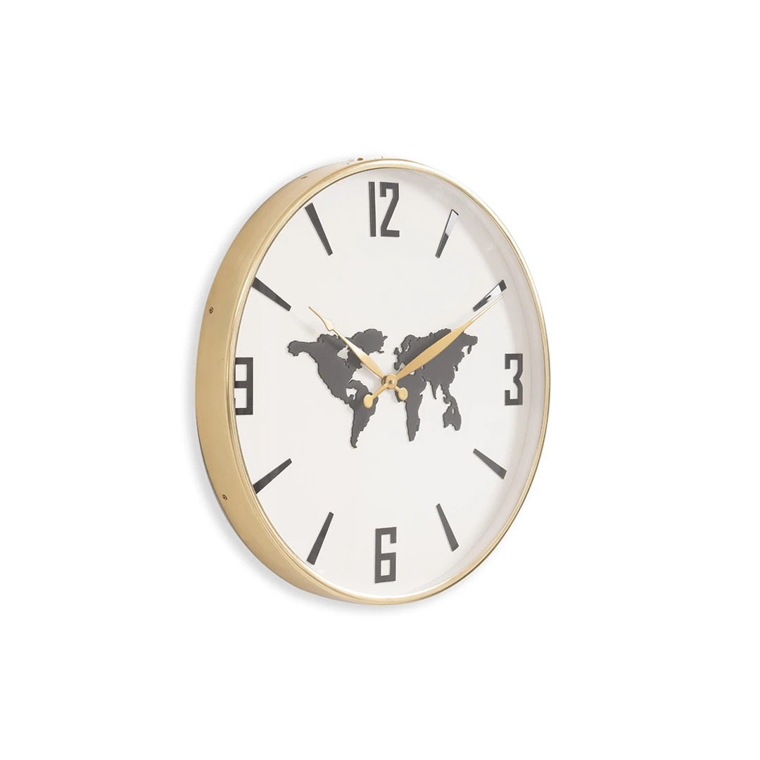 WALL CLOCK WHITE