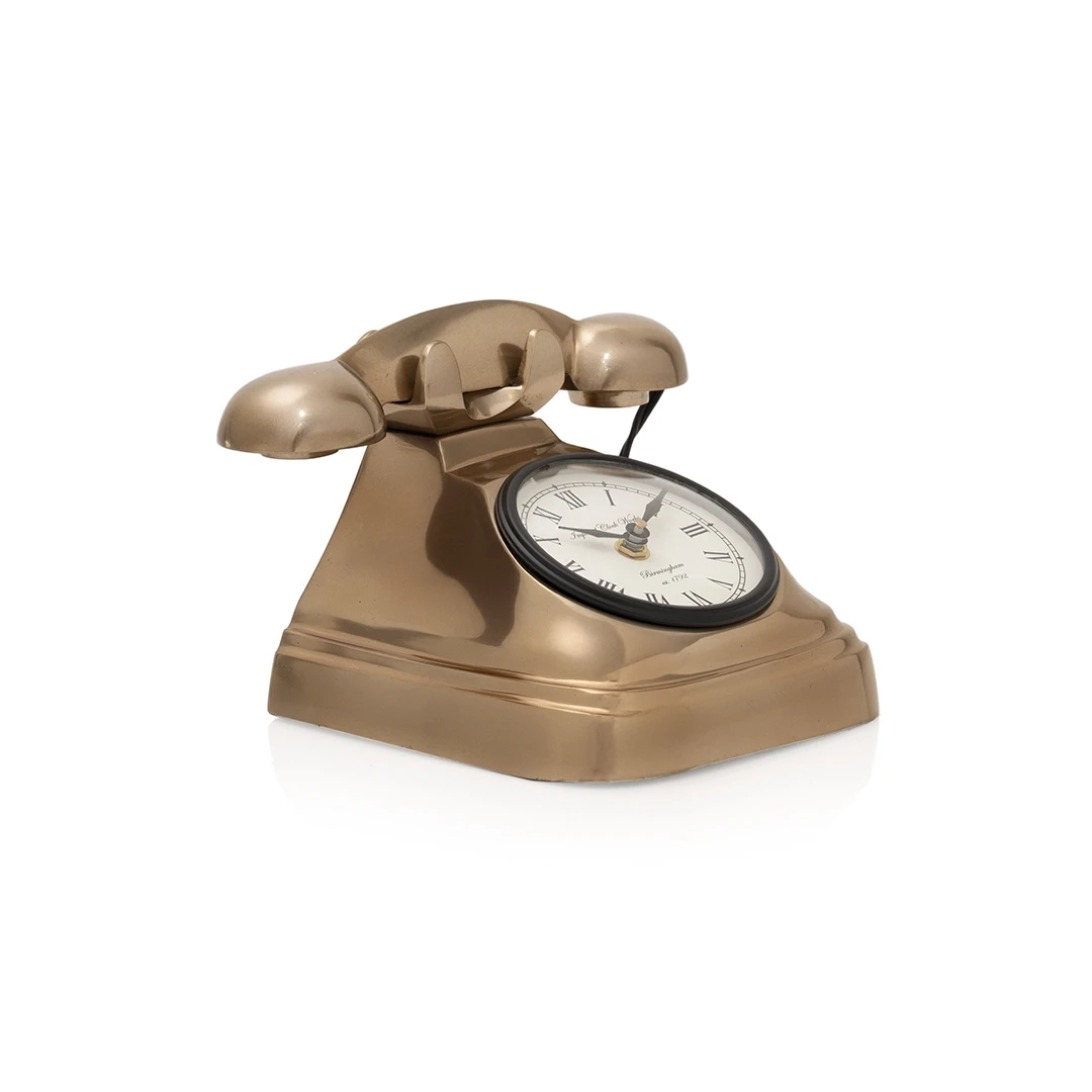 TABLE CLOCK GOLD