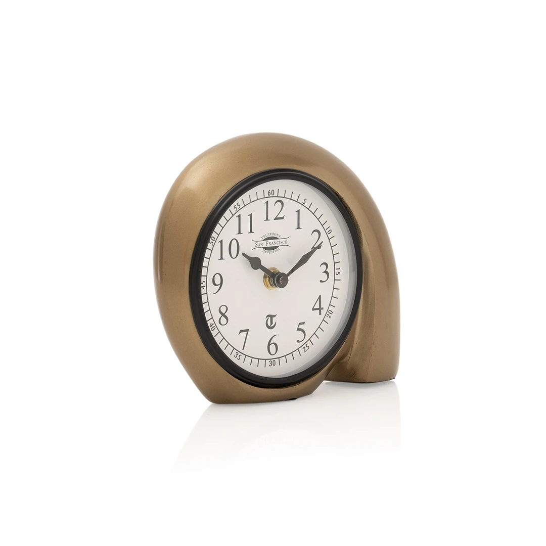 TABLE CLOCK GOLD