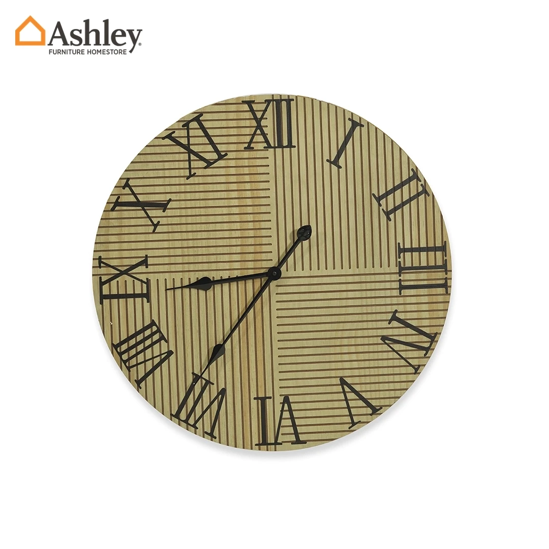 WALL CLOCK - BEIGE