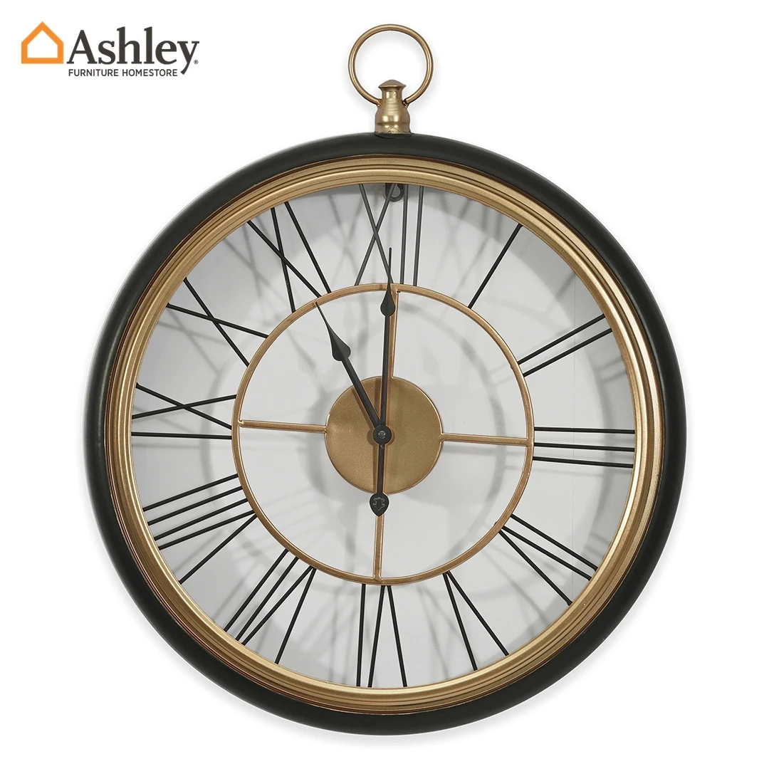 WALL CLOCK - BLACK