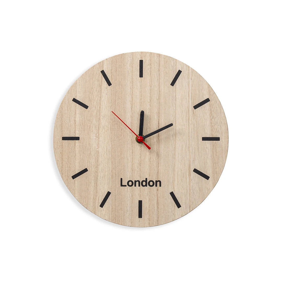 WALL CLOCK - BEIGE
