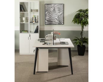 CRUCIS OFFICE WORKSTATION 2 PERSONS 120CM