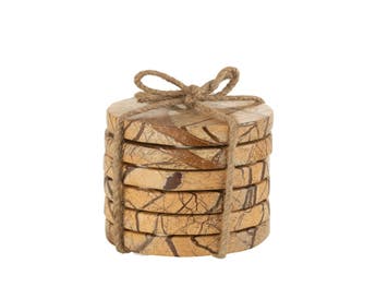 MARIOS COASTER SET OF 6 PCS