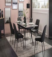 ARUNDEL DINING TABLE SET 6 CHAIRS
