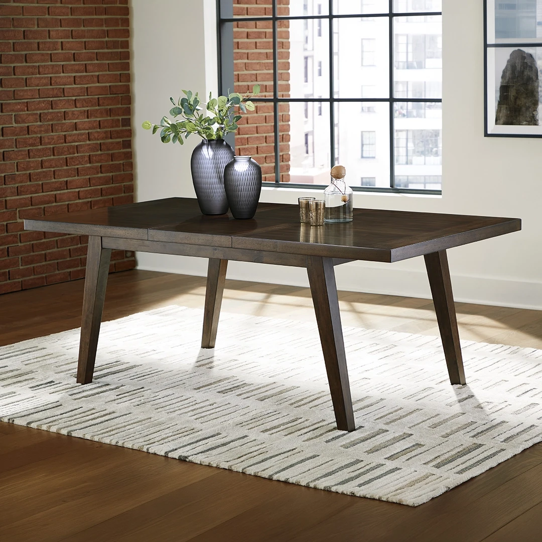 ZUMBADO DINING TABLE - BROWN