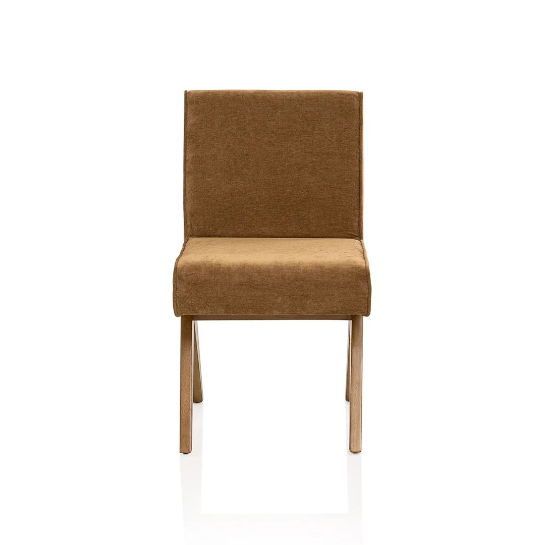 MORFI DINING CHAIR - BROWN