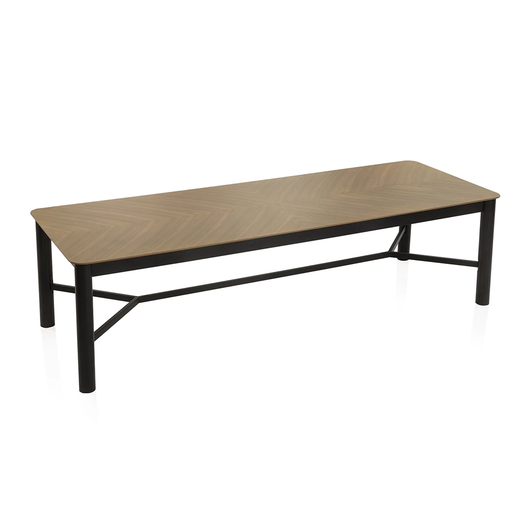 MEKKA DINING CHAIR BLACK AND GREY