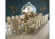AKRISI DINING TABLE SET 18 CHAIRS