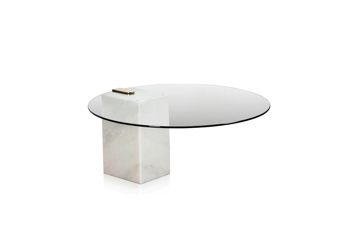 طاولة وسط ريجوريا لون أبيض