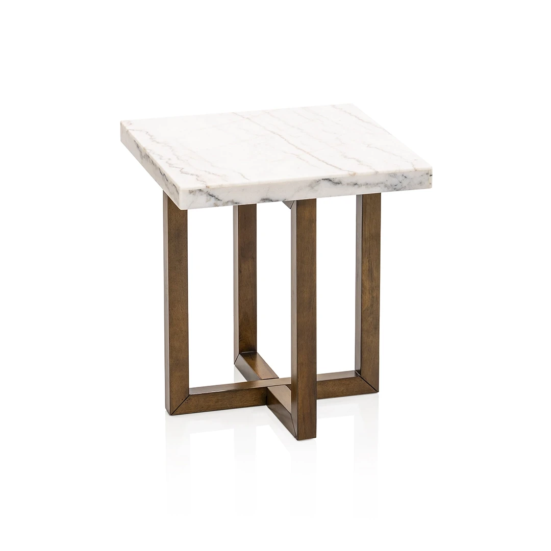 SOLEN END TABLE WHITE