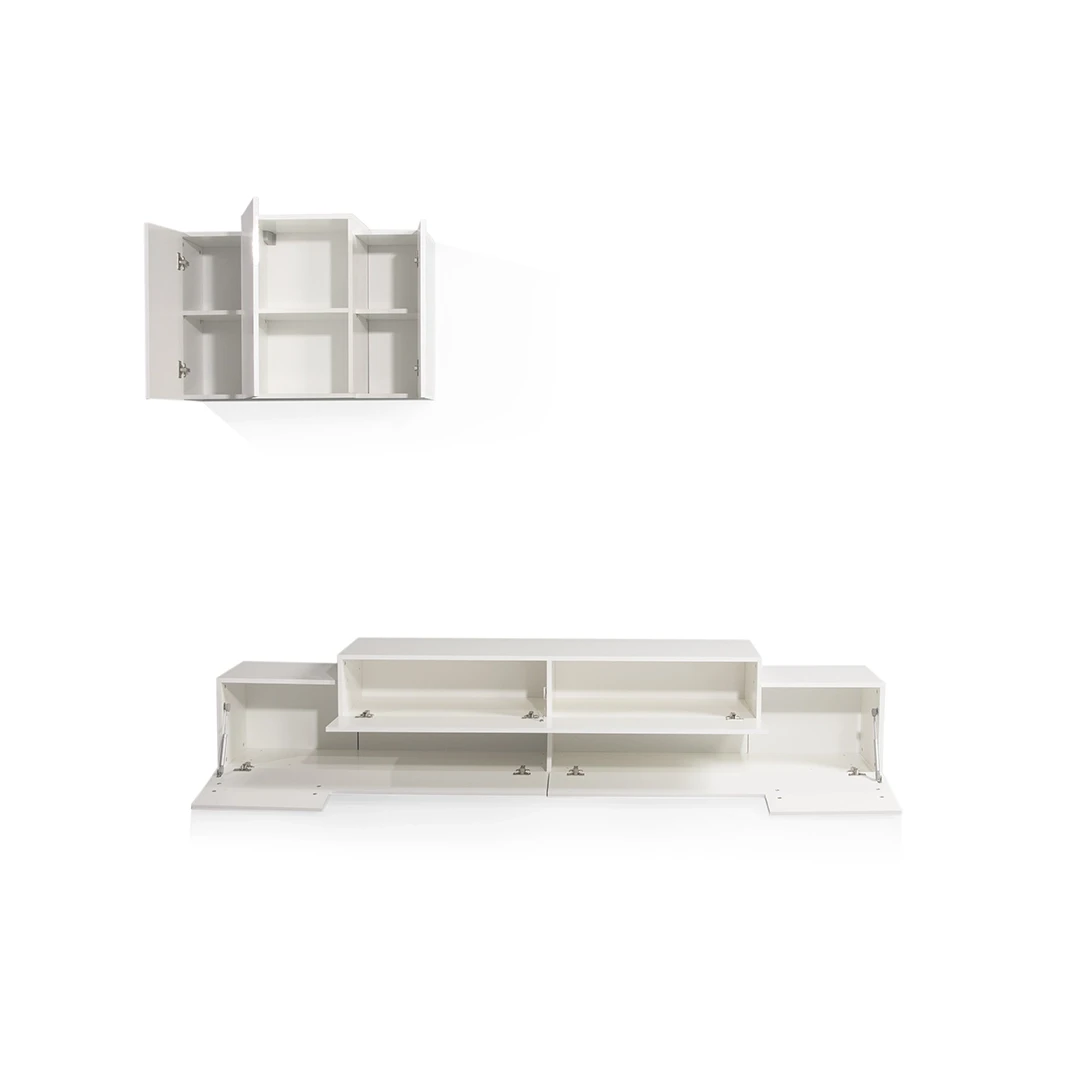 LUXYX TV UNIT WHITE