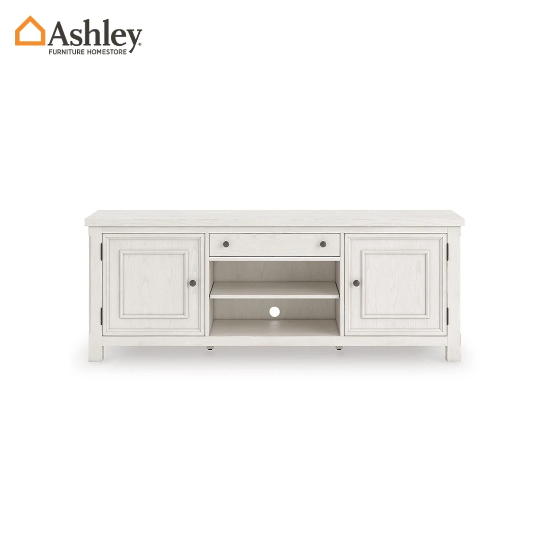 ROBBINSDALE TV STAND WHITE