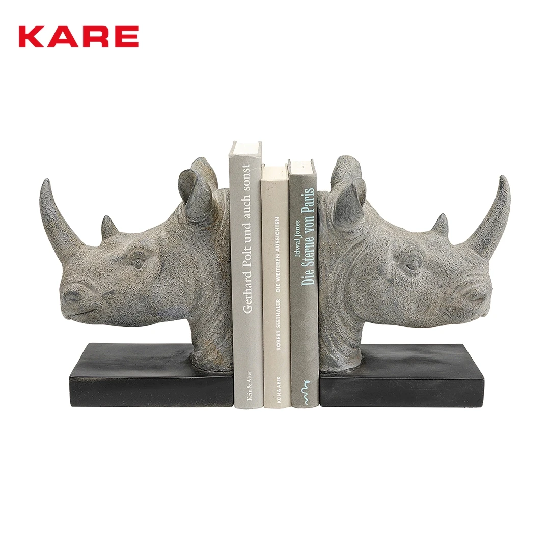 WHIMSICAL BOOKENDS MADE FROM POLYRESIN