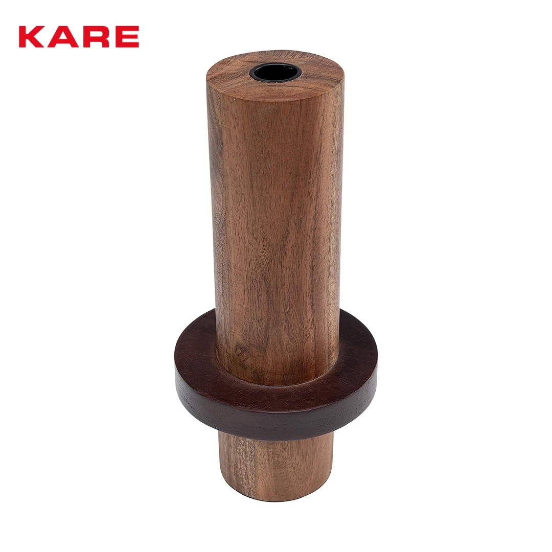 BALFOUR CANDLE HOLDER LARGE MADE FROM WOOD