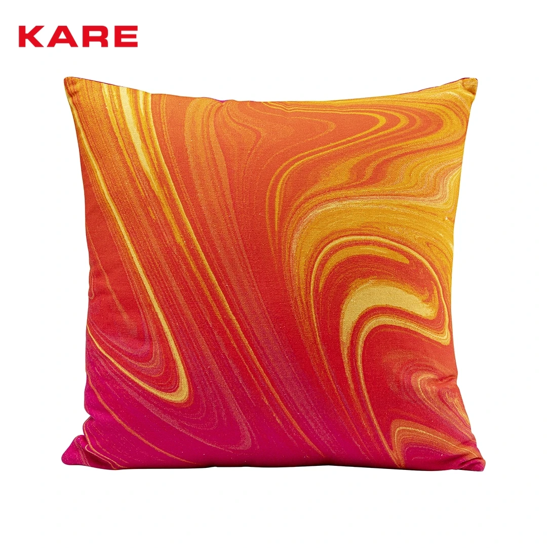 MCKENZY SQUARE CUSHION MADE FROM FABRIC