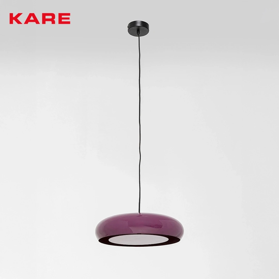 LIA HANGING LAMP PURPLE W38 * D38 * H10 CM
