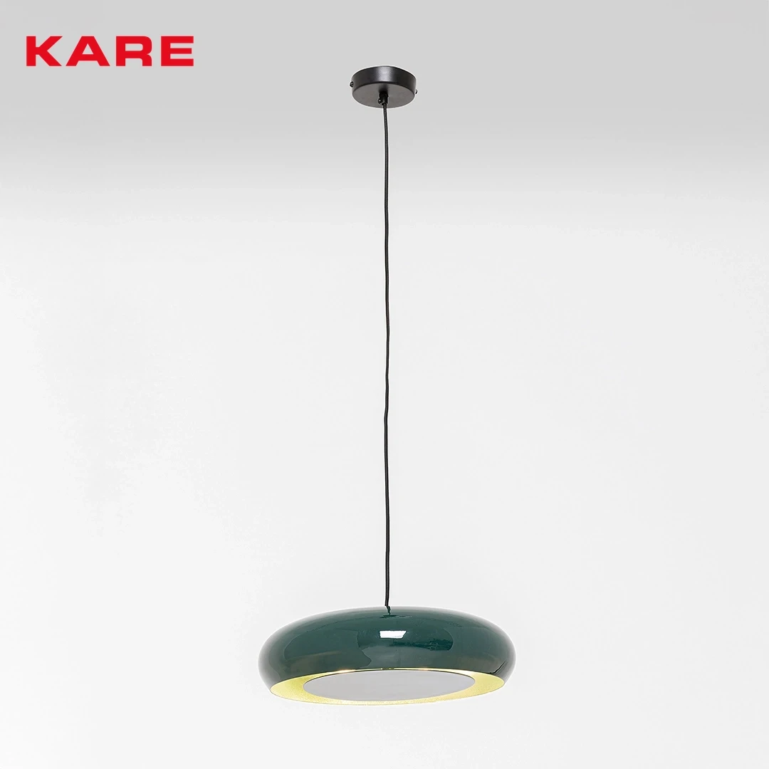 LIA HANGING LAMP GREEN W38 * D38 * H10 CM