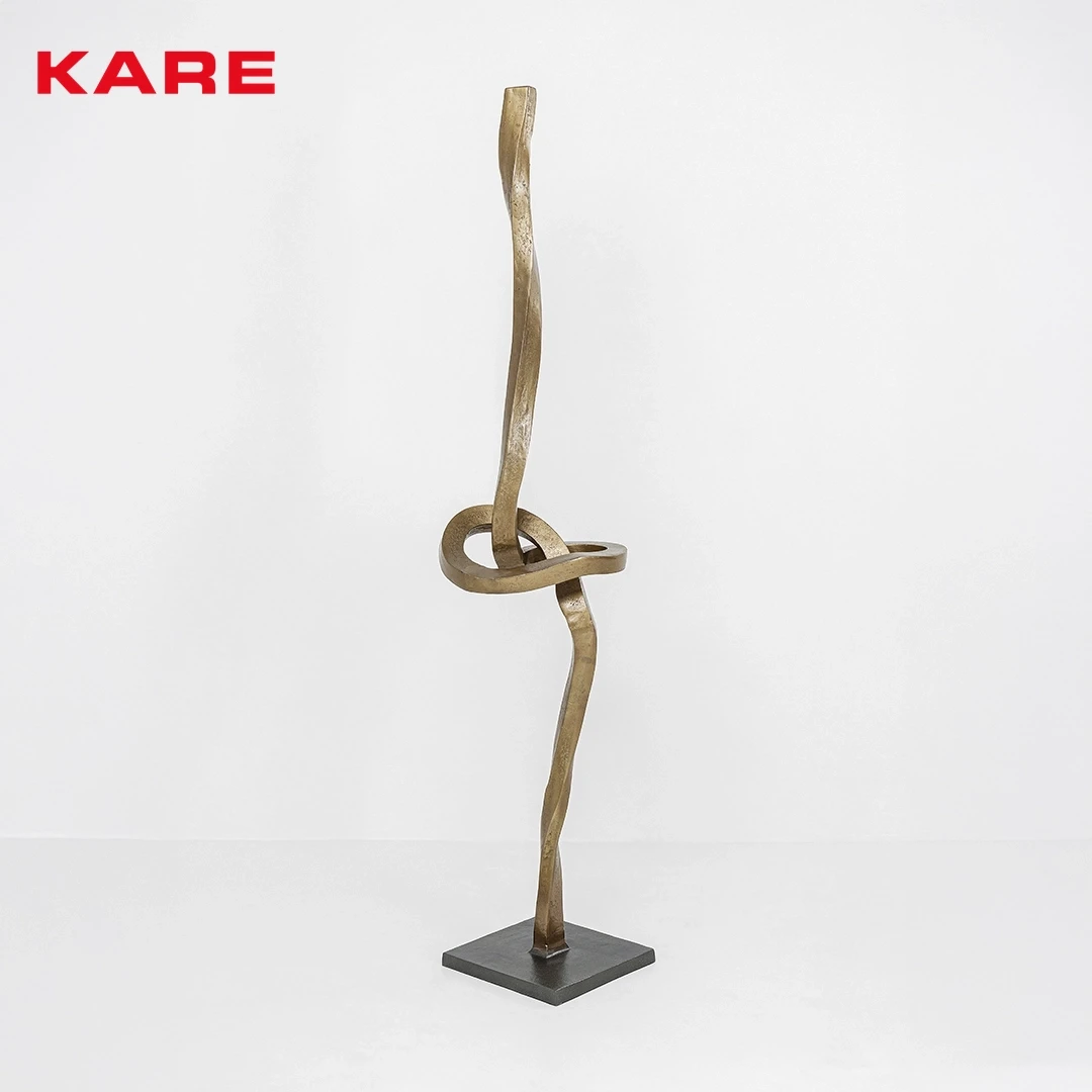 KNOT DECO OBJECT ANTIQUE - GOLD