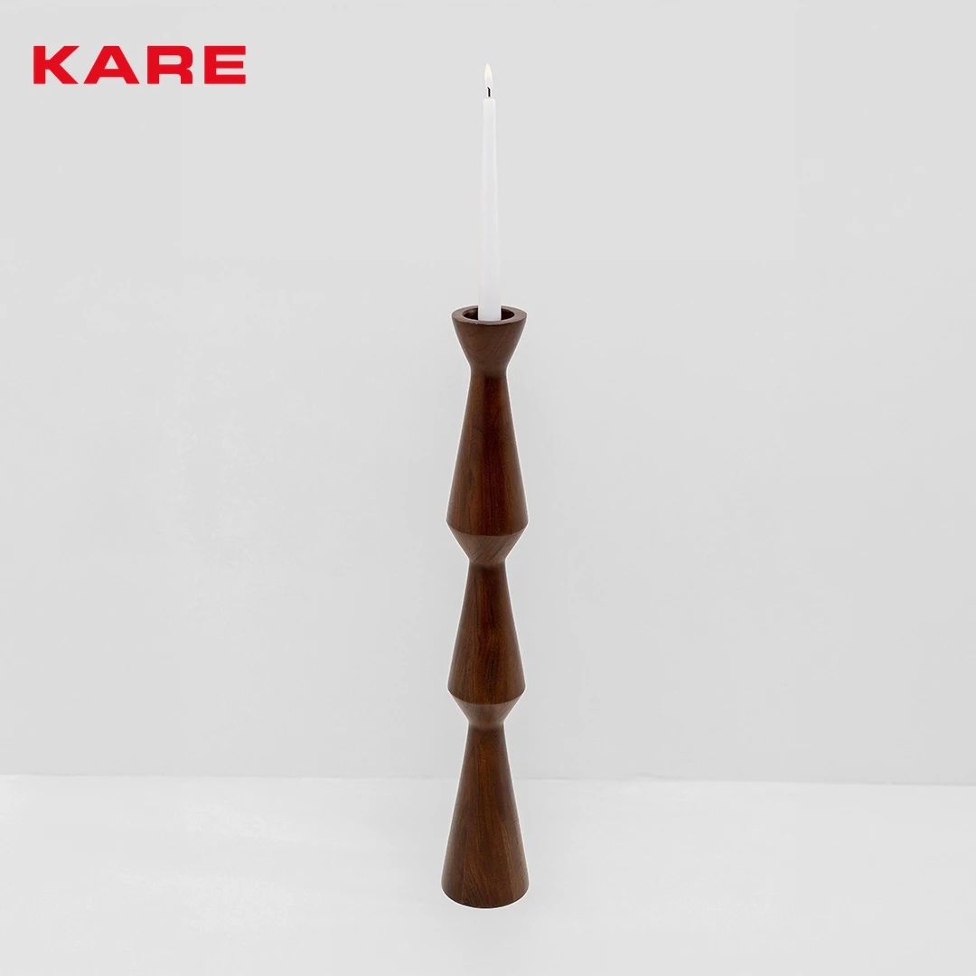 JORGE SWING CANDLE HOLDER LARGE BROWN W10 * D10 * H66 CM