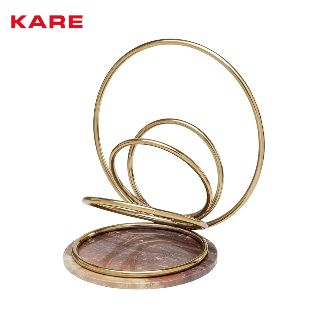 OH LA LA MAGAZINE HOLDER GOLD W31 * D41 * H43 CM