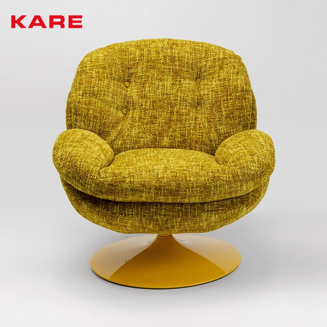 ELAN SWIVEL CHAIR GREEN W84 * D89 * H86 CM