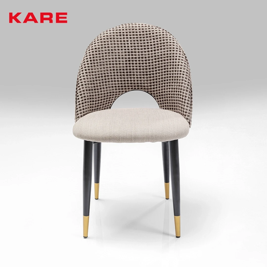 HUDSON DINING CHAIR BEIGE W49 * D54 * H84 CM