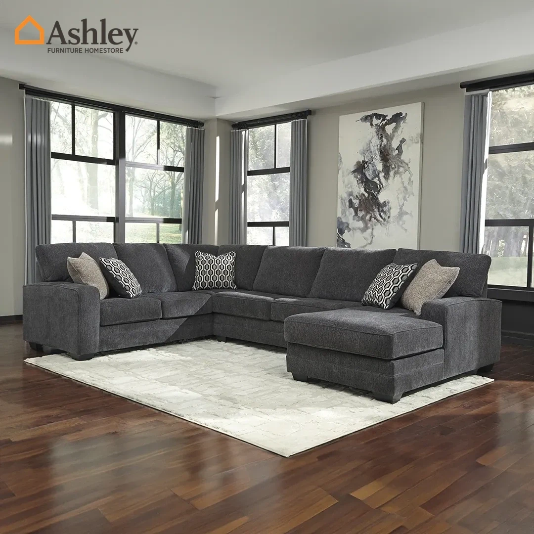 TRACLINGO SECTIONAL SOFA 3 PCS MADE FROM FABRIC