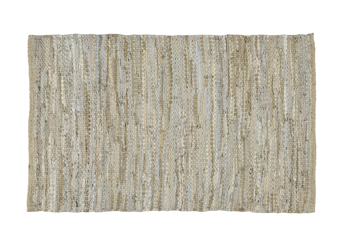 KAPNOS CARPET MADE FROM FABRIC,LEATHER