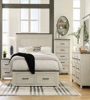 BREWGAN BEDROOM SET KING SIZE (193*203 CM)