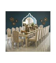 AKRISI DINING TABLE SET 18 CHAIRS