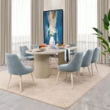 Category 8 Seater Dining Table Set image