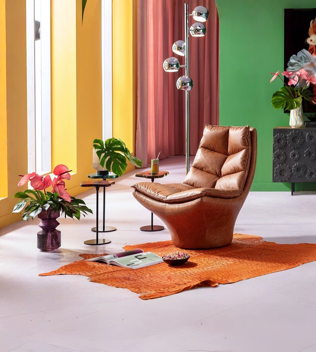 BRIDGE CHAIR - BROWN